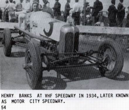 Motor City Speedway - Old Pic From 1934